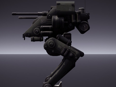 Battle Mech 3D Model