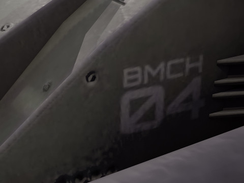 Battle Mech 3D Model