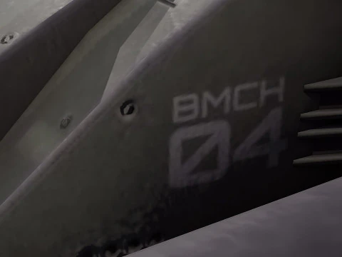 Battle Mech 3D Model