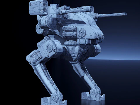 Battle Mech 3D Model