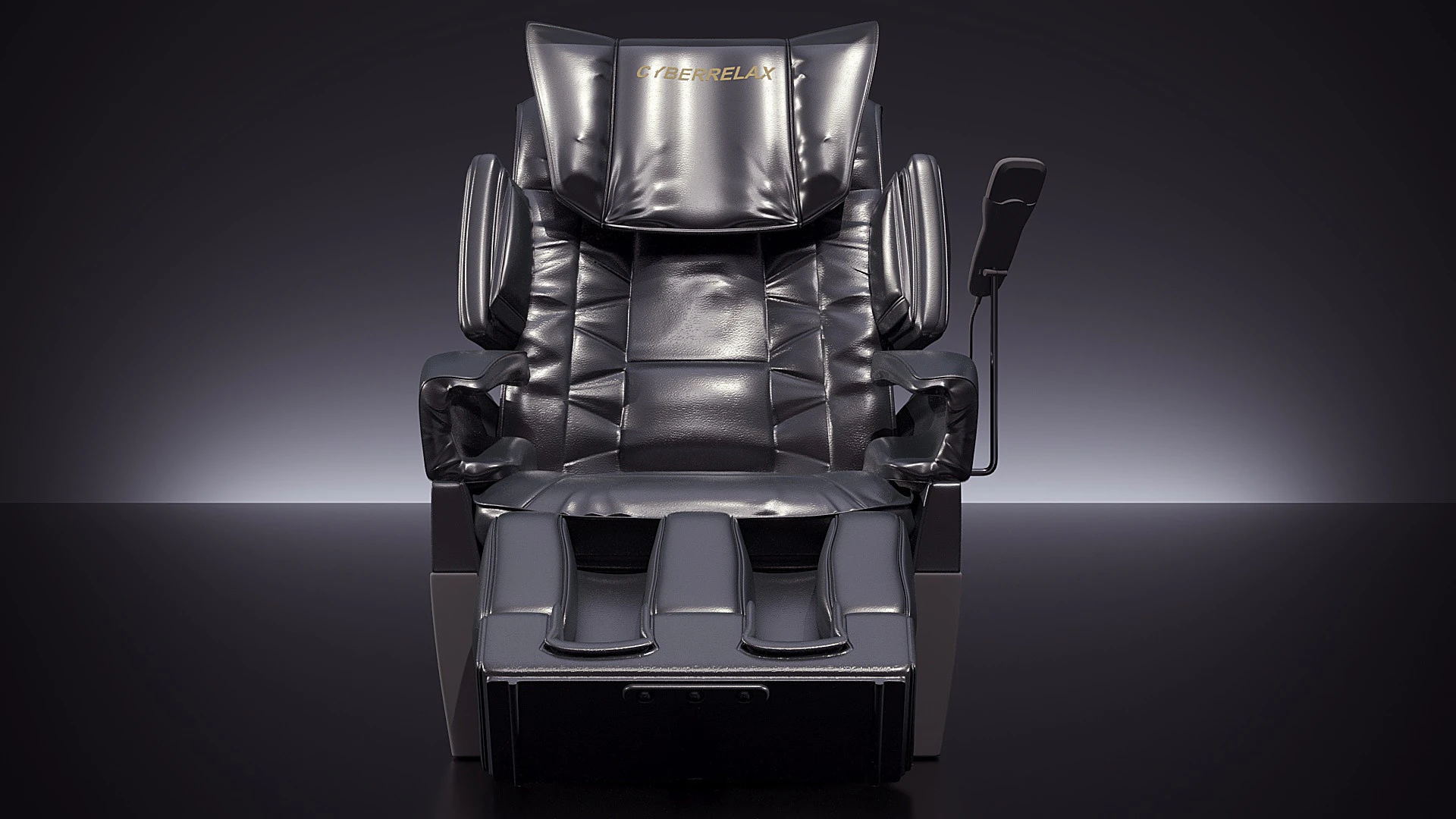 Fujiiryoki Massage Chair 3D Model .c4d .max .obj .3ds .fbx .stl .blend