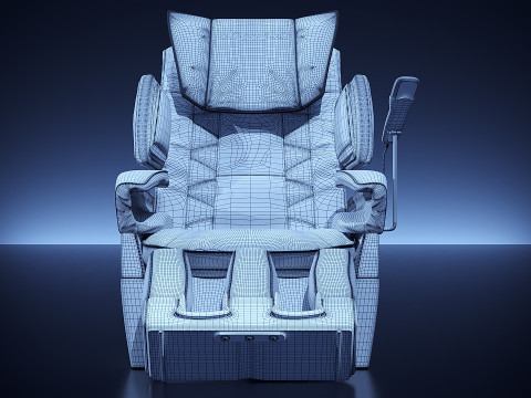 Fujiiryoki Massage Chair 3D Model