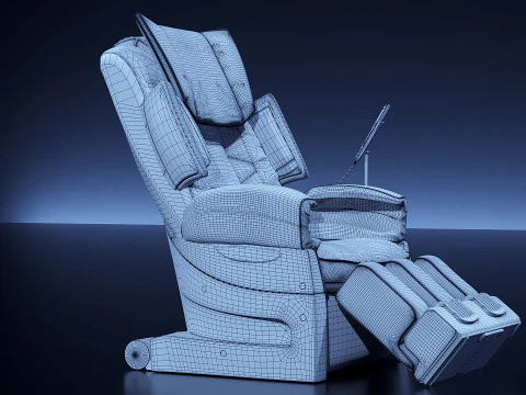 Fujiiryoki Massage Chair 3D Model
