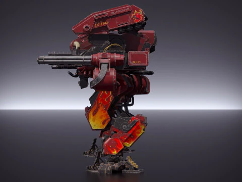 Diablo Mech 3D Model
