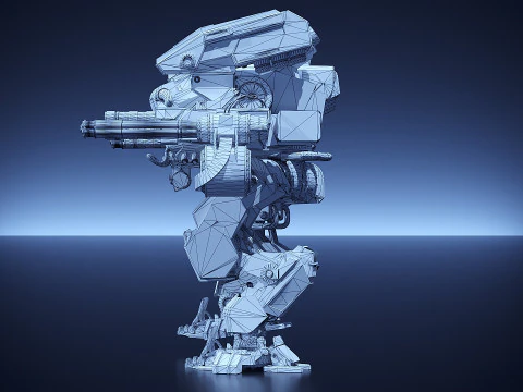 Diablo Mech 3D Model