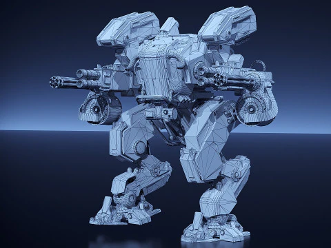 Diablo Mech 3D Model