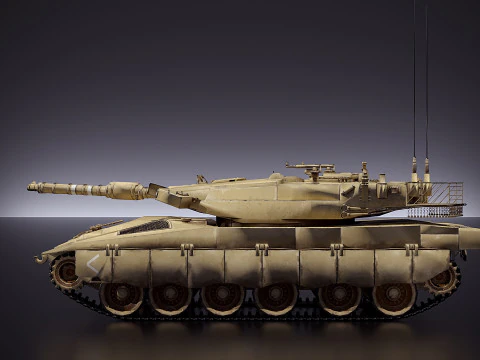 Merkava MK3 3D Model