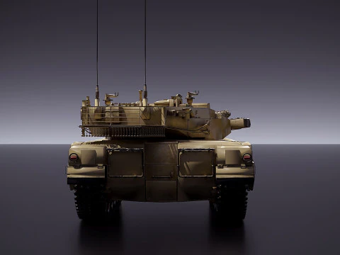 Merkava MK3 3D Model