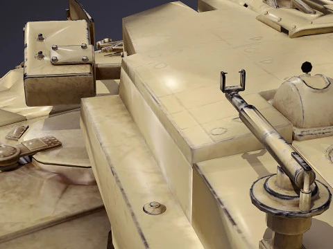 Merkava MK3 3D Model