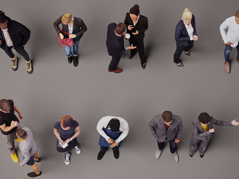 Yeni insan koleksiyonu x 10 3D Model