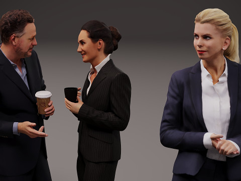 Yeni insan koleksiyonu x 10 3D Model