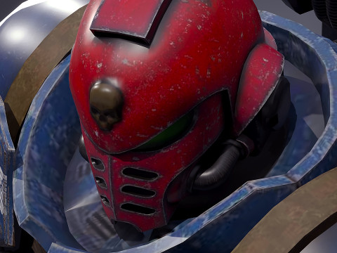 Space Marine Intercessor 3D Model