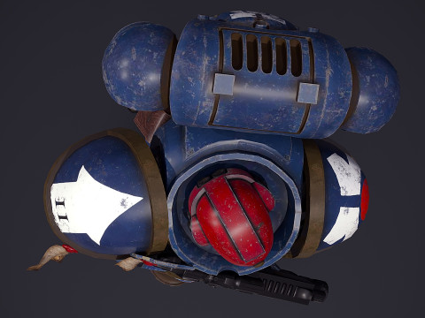 Space Marine Intercessor 3D Model