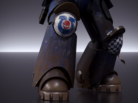 Space Marine Intercessor 3D Model