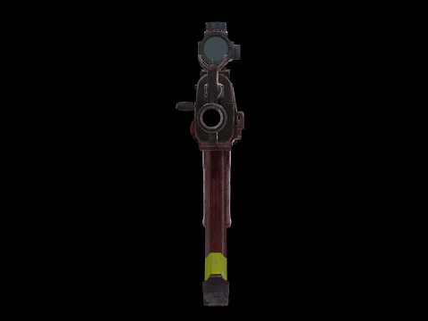 AK 74 customized 3D Model