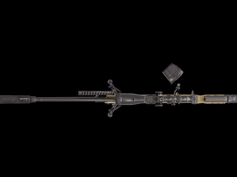 AWM Sniper Rifle 3D Model