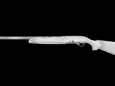 Beretta A400 Upland 3D Model