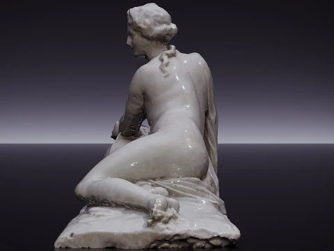 Anfitrite al Museo del Louvre Modello 3D