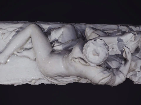 Amphitrite i louvre museum 3D Model