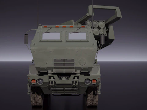 MLRS M142 HIMARS 3D Model