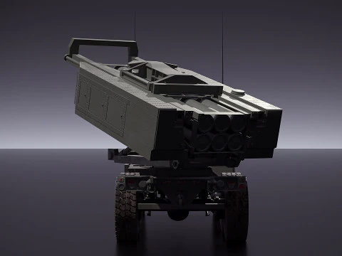 MLRS M142 HIMARS 3D Model