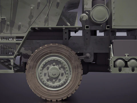 MLRS M142 HIMARS 3D Model