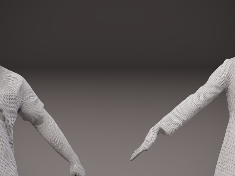 医护人员 x 5 02 3D 模型