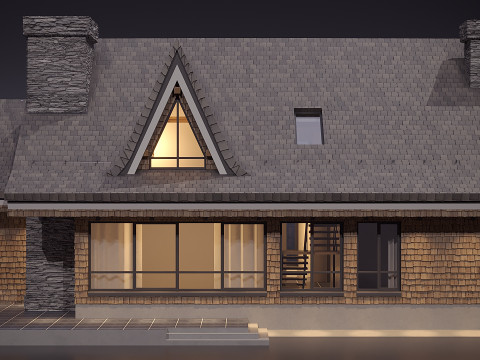 Modern house 3D Model