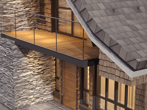 Modern house 3D Model