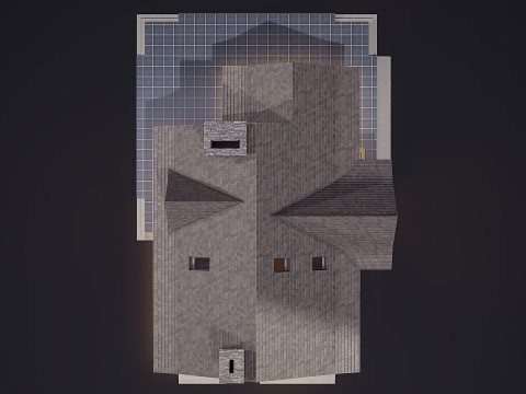 Modern house 3D Model