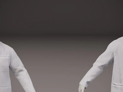 Healthcare workers x 5 03 3D Model