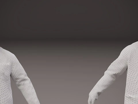 Healthcare workers x 5 03 3D Model
