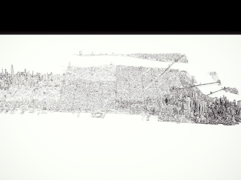 NewYork City Manhattan Low Poly 3D Model