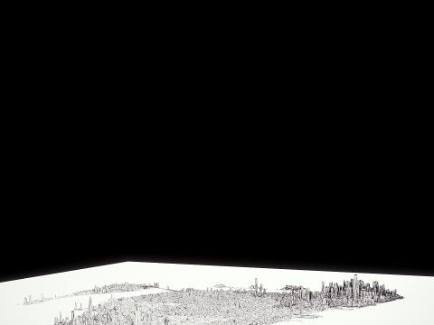 NewYork City Manhattan Low Poly 3D Model