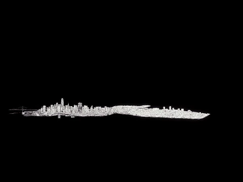 San Francisco City Low Poly 3D Model