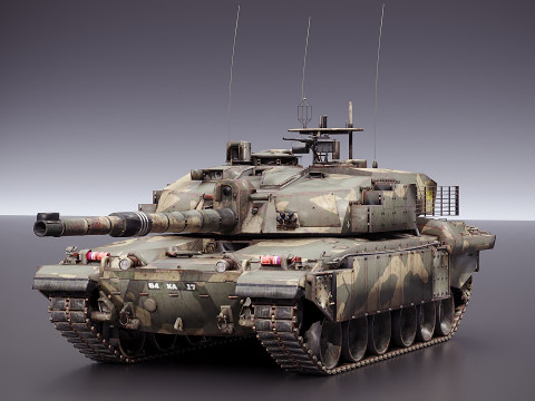 坦克挑战者 3D 模型