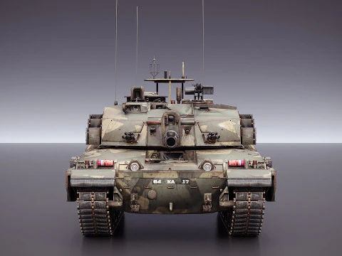 Tank Challenger 3D Model