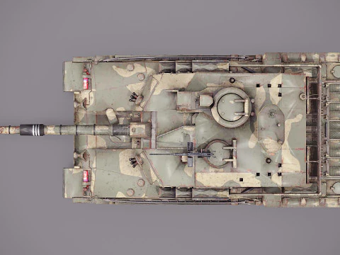 Tank Challenger 3D Model