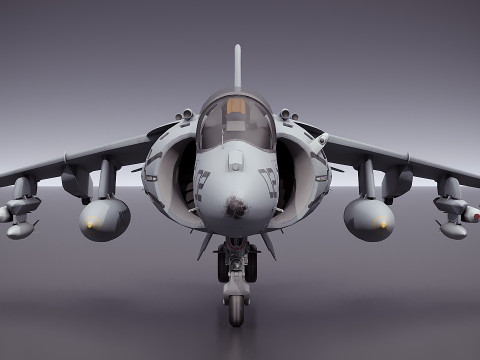 USMC AV-8B Super-Harrier II 3D Model
