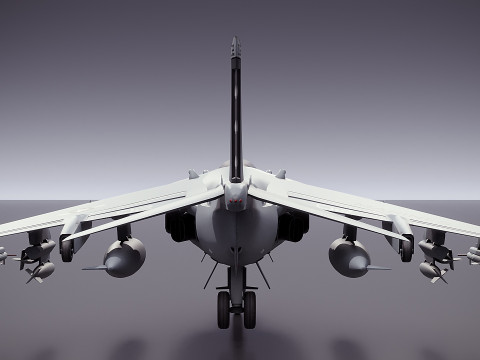 USMC AV-8B Super-Harrier II 3D Model