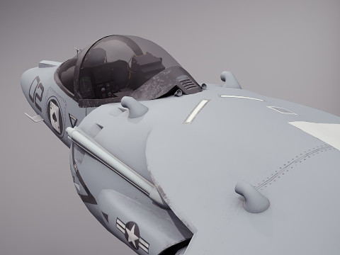 USMC AV-8B Super-Harrier II 3D Model