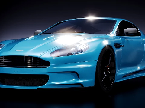 Voiture britannique 2018 Modèle 3D