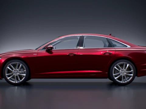 Audi A6 2019 3D Model