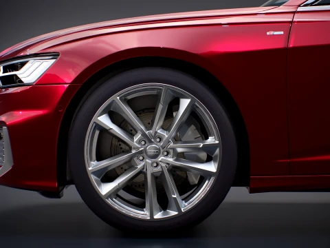 Audi A6 2019 3D Model