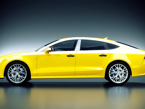Audi A7 2015 3D Model