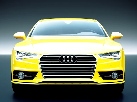 Audi A7 2015 3D Model