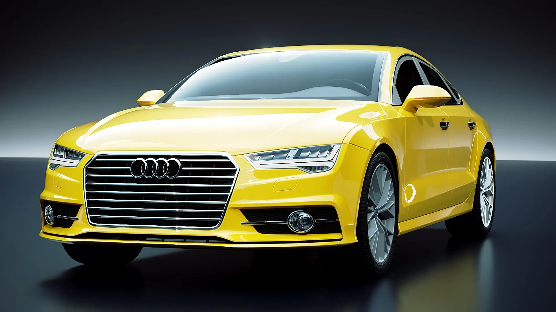 Audi A7 2015 3D Model .c4d .max .obj .3ds .fbx .stl .blend 
