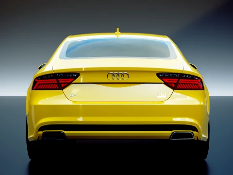 Audi A7 2015 3D Model