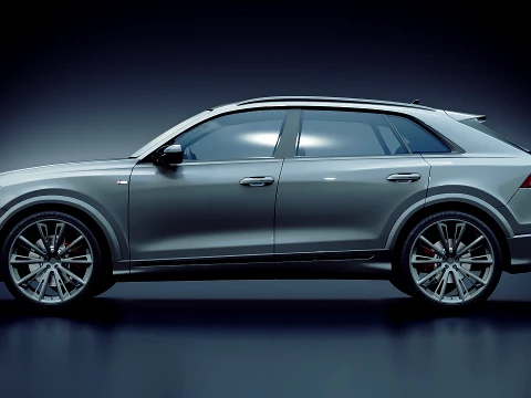 Audi Q8 2020 3D Model