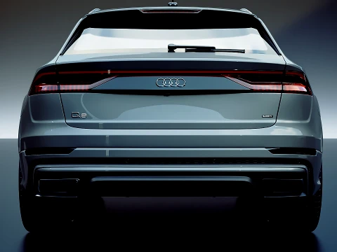 Audi Q8 2020 3D Model